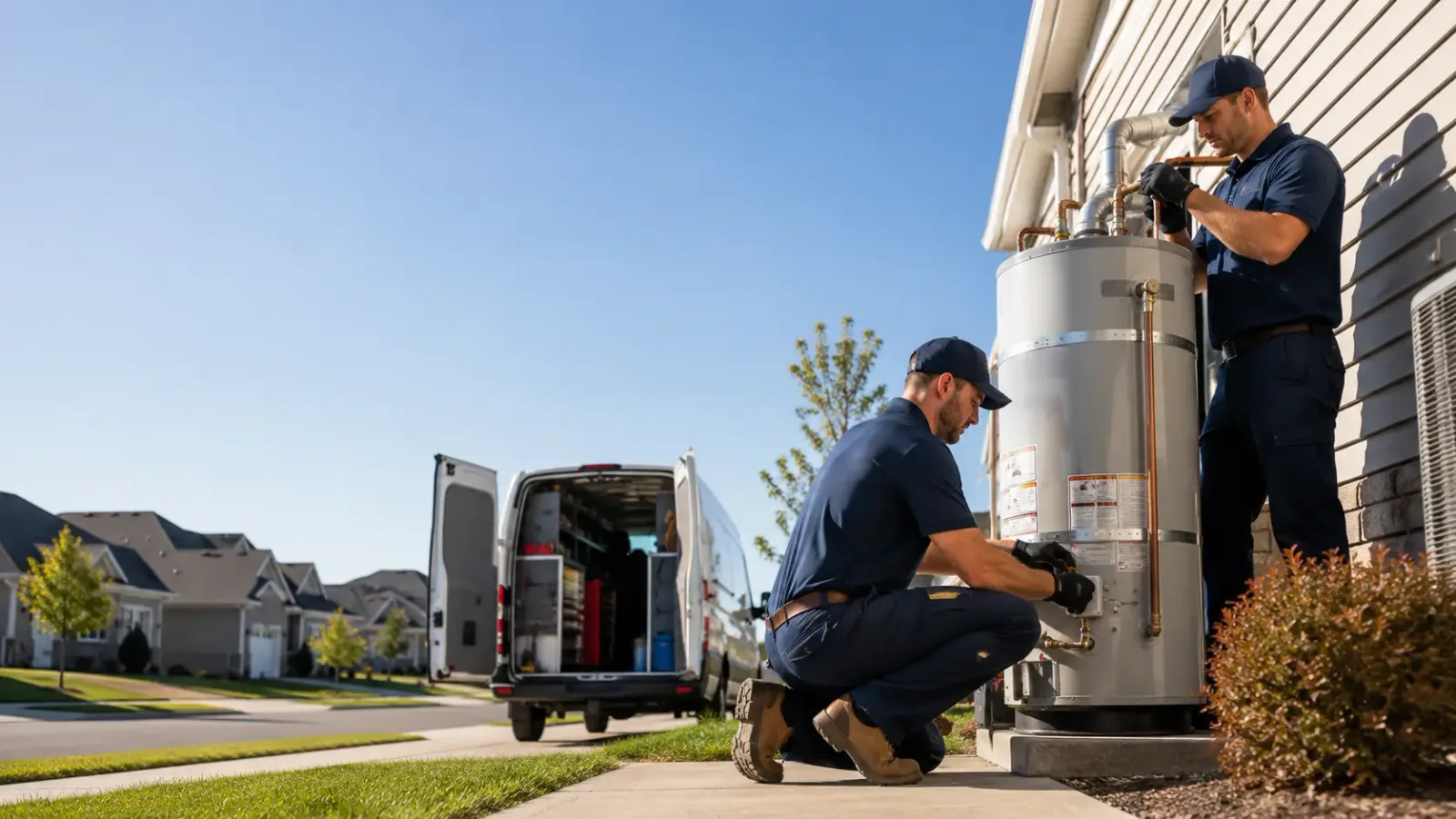 Water Heater Installation in Buchanan Dam, TX